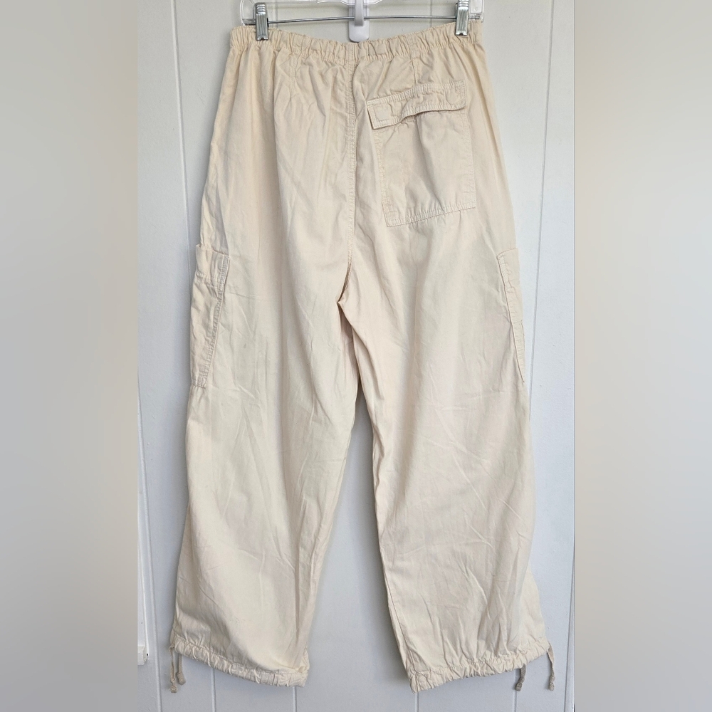 Jaded London Ecru Parachute Cargo Pants Size S - Picture 10 of 16